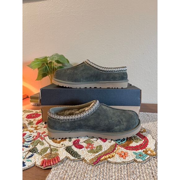 UGG Tasman Baxter Slipper Clog Burnt Olive Green Slip On Chestnut 1173810-BTOL main image 4
